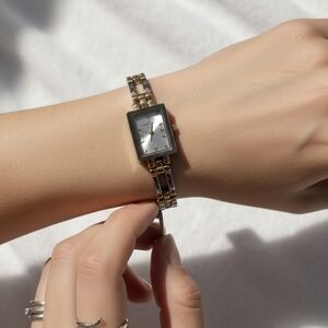 Elegant Two-Tone Women's Watch